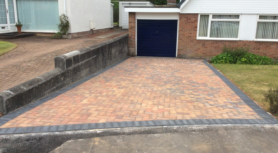 Monoblock Path Monoblock Driveways Glasgow | S&D Projects
